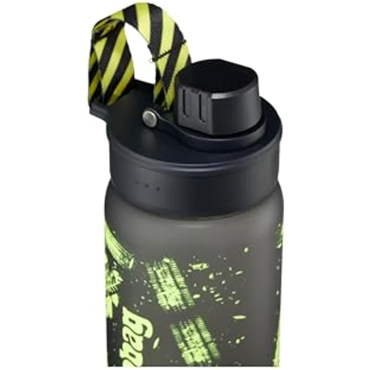 ergobag Trinkflasche, BPA-frei, 0,5 Liter, kinderleicht zu öffnen und zu reinigen – Bild 6