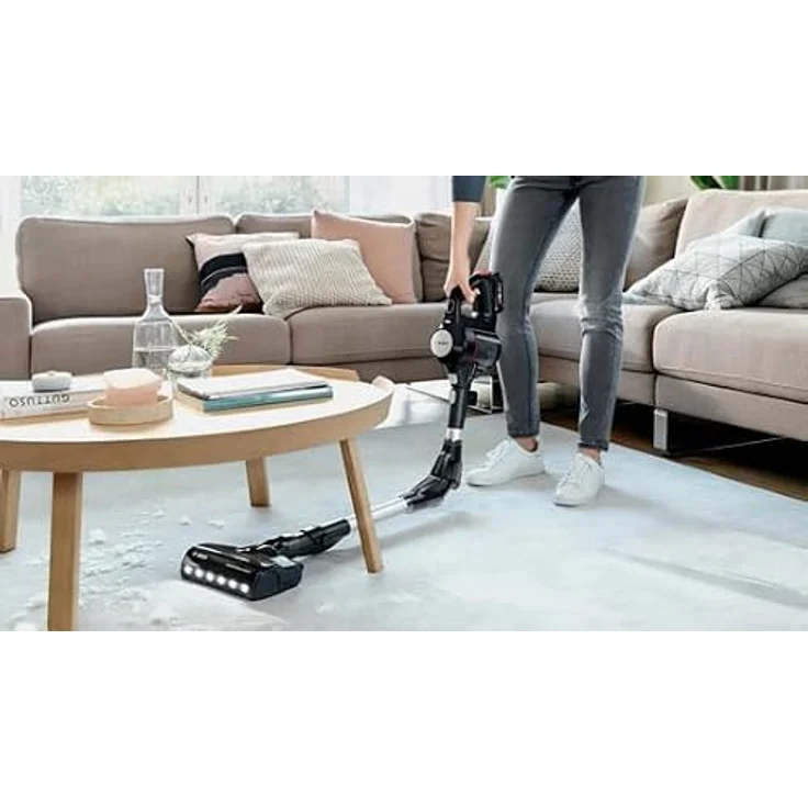 Bosch BCS711PET Stabstaubsauger Akku Trocken Beutellos 0,3 l Schwarz, Rot 3 Ah mit LED-Licht und 3 verschiedenen Saugmodi – Bild 4