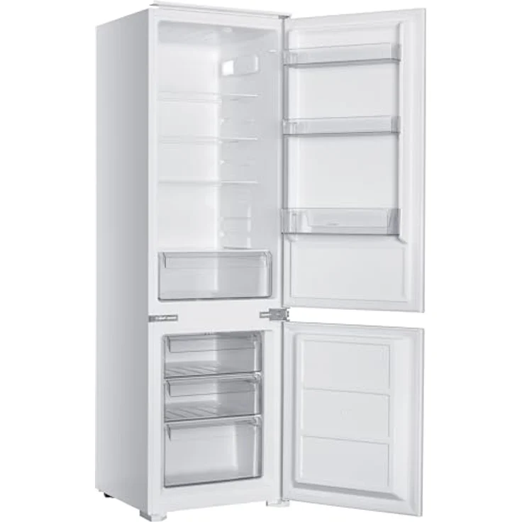 homeX CFB2491E Einbaukühlschrank mit Gefrierfach, 249 Liter, Schlepptür, 178 cm Nische, Energieeffizienzklasse E, leise mit 39 dB – Bild 11