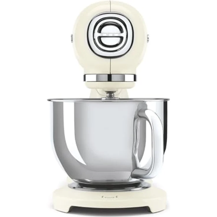 SMEG SMF05CREU, Multifunktions-Küchenmaschine mit 4,8 l Volumen, 1000 W Leistung und 10 Geschwindigkeitsstufen, cremefarben – Bild 2