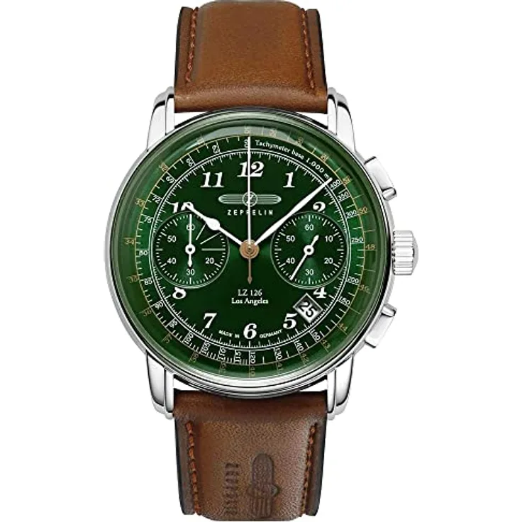 Zeppelin Herrenuhr Chronograph LZ126 Los Angeles 7614-4