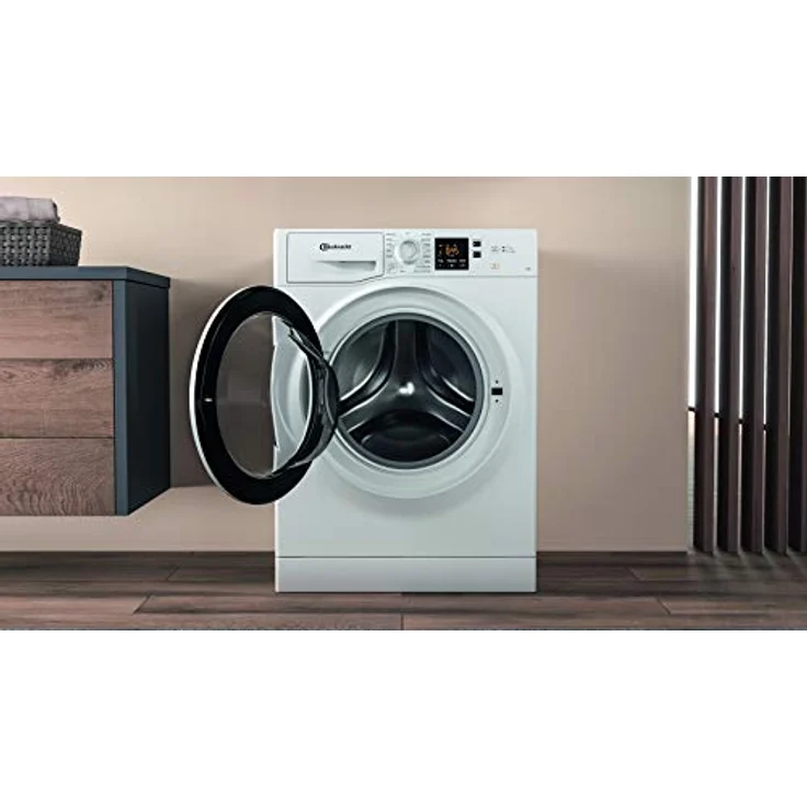 Bauknecht BW 719 B, Frontlader-Waschmaschine, B, Fassungsvermögen 7 kg, Standgerät, Breite 60 cm, weiß – Bild 10