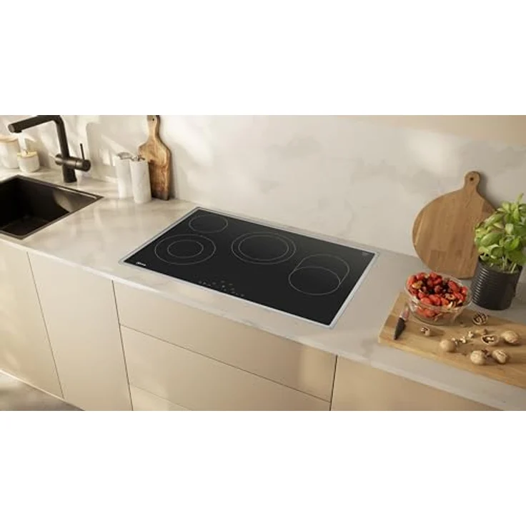 Neff, T18SDH9L0, Autarkes Kochfeld mit TouchControl Bedienung, N70, Breite 80 cm, Schwarz, Rahmenlos, Made in Germany – Bild 3
