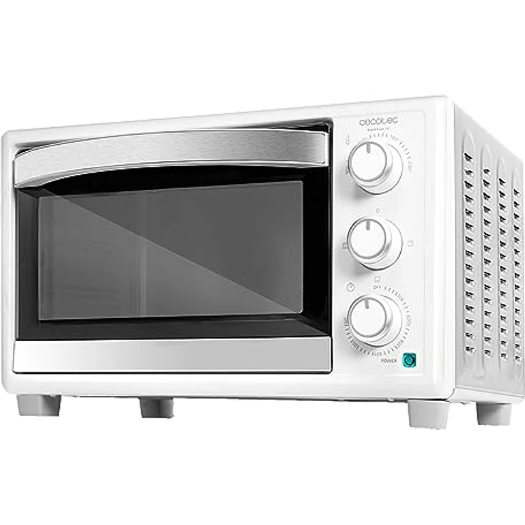 Cecotec Minibackofen Bake & Toast 2300 Weiß, 23 L, 1500 W, 3 Heizmodi, 60-Minuten-Timer, einstellbare Temperatur bis zu 230 ºC, Crumb Auffangschale – Bild 2