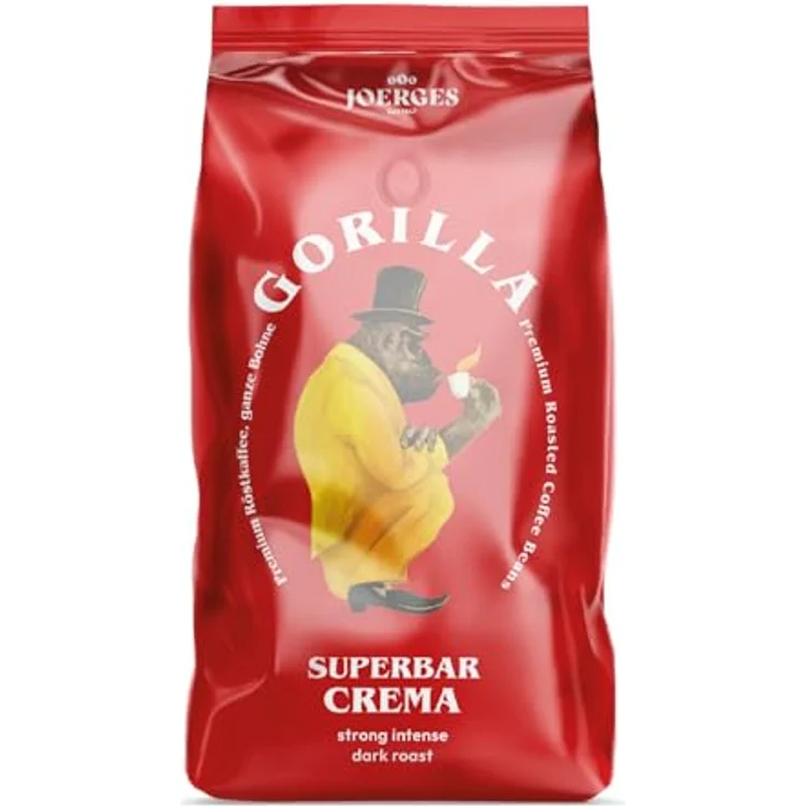 Joerges Gorilla Super Bar Crema 1kg, Kaffeebohnen – Bild 2