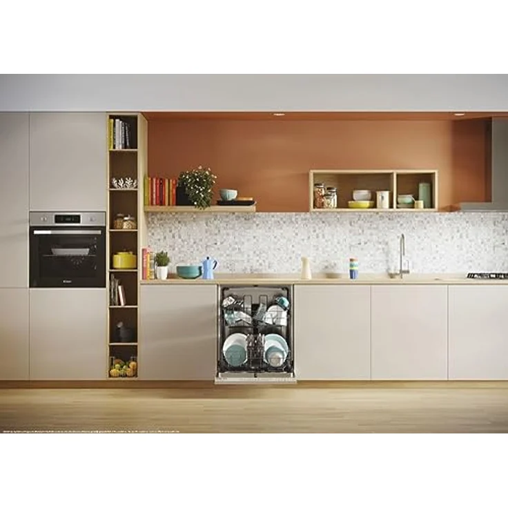 Candy RapidÓ CI 3E53L0W, Voll integrierter Geschirrspüler für 13 Maßgedecke, Geräuschpegel 53 dB, App-gesteuerte Bedienung, Energieeffizienzklasse E – Bild 7