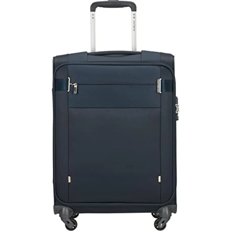 Samsonite Citybeat - Spinner M, Erweiterbar Koffer, 66 cm, 67/73 L, Blau (Navy Blue) – Bild 2