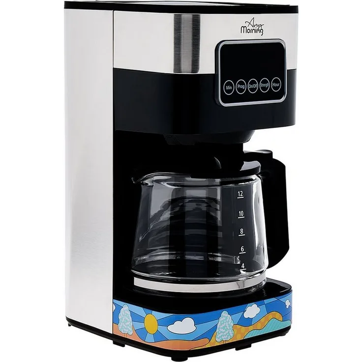 ANY MORNING Filterkaffeemaschine Any Morning Filterkaffeemaschine mit Smart Touch Screen und Warmhaltefunktion, rot - Preisvergleich