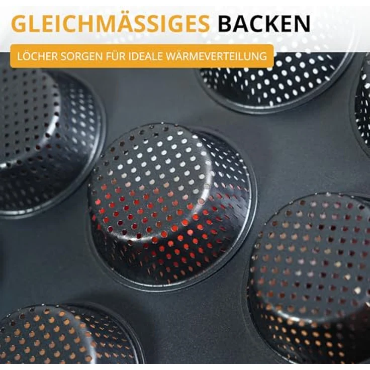 WESTMARK Brötchen Backform 9 Nester (105674) – Bild 4