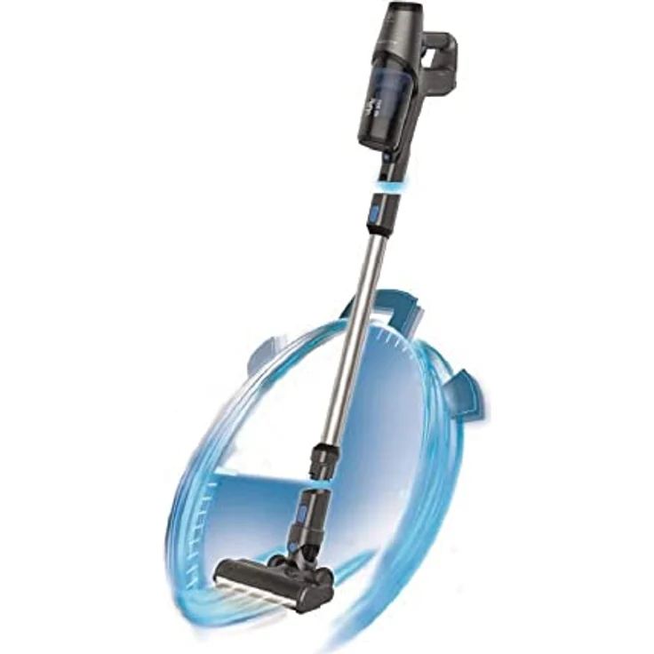 Rowenta Elektrobesen ohne Kabel und ohne Beutel Grigia & Blu – Bild 2