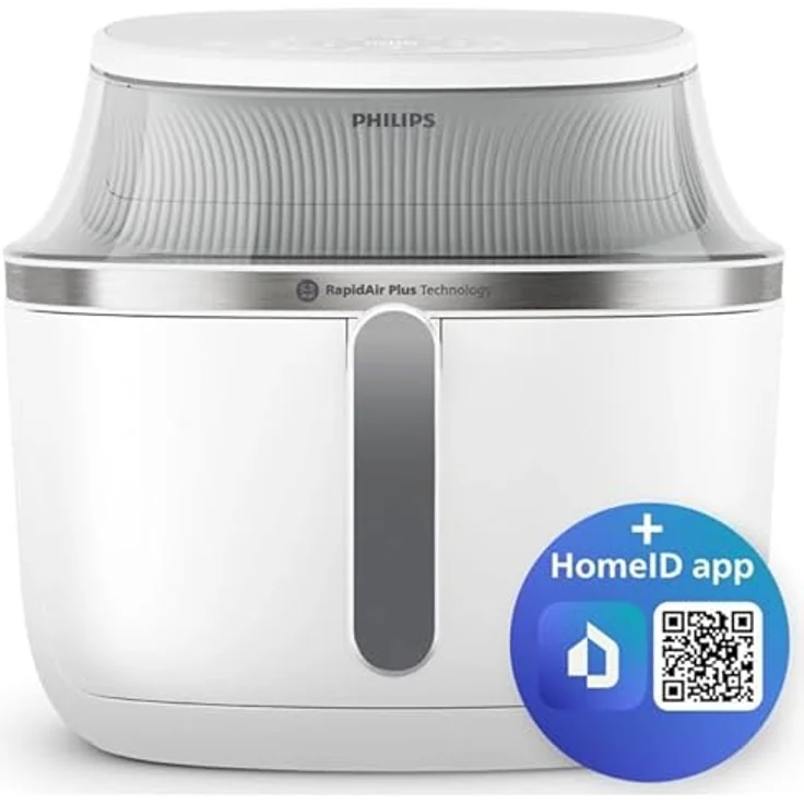 Philips Air Fryer Series 3000 NA331/10, 6.2 l Heißluftfritteuse mit RapidAir Plus Technologie, 1700 W, Touchscreen und einfacher Reinigung, weiß – Bild 2