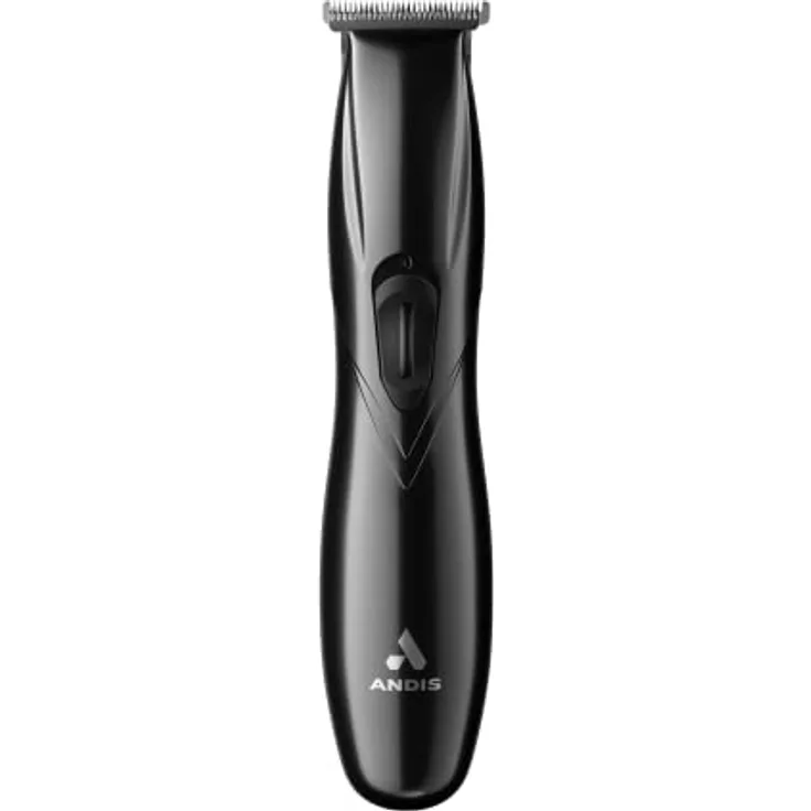 Andis D-8 SlimLine Pro Li Cord/Cordless Rechargeable T-Blade Trimmer - Black, Lithium-Ionen-Batterie, professioneller Haar- und Barttrimmer