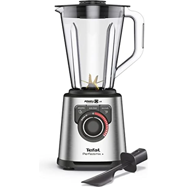 Tefal Perfectmix + BL82AD High Speed Standmixer, 1200 Watt, 2 Liter, Sicherheitsdeckel, Anti-Rutsch-Füße, Ice Crushen, Smoothie, inkl. Stopfer, grau - Preisvergleich – Bild 2