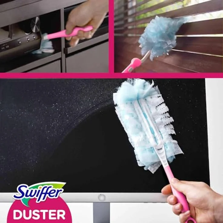 Swiffer Duster Limited Edition, Staubwedel mit elektrostatischer Technologie, 7 Stück, parfümiert – Bild 4