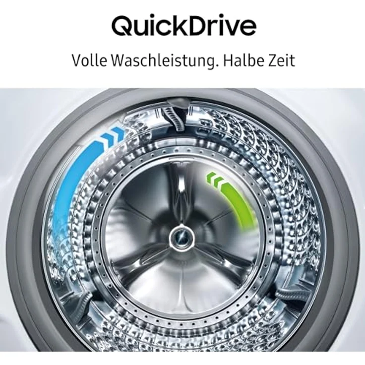 Samsung WF90F09C4SU2 Waschmaschine mit automatischer Waschmittel Dosierung und WLAN-Steuerung, 9 kg, weiß – Bild 7