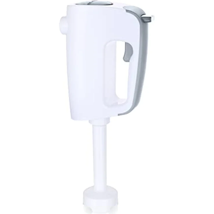 Emerio Handmixer-Set mit revolutionärem 1-Finger-Speed-Control, Quirl Mixer Zerkleinerer, 3in1, kinderleichte Handhabung, kraftvolle 300 Watt, BPA frei, Soft Griff, leicht zu reini Grau – Bild 4