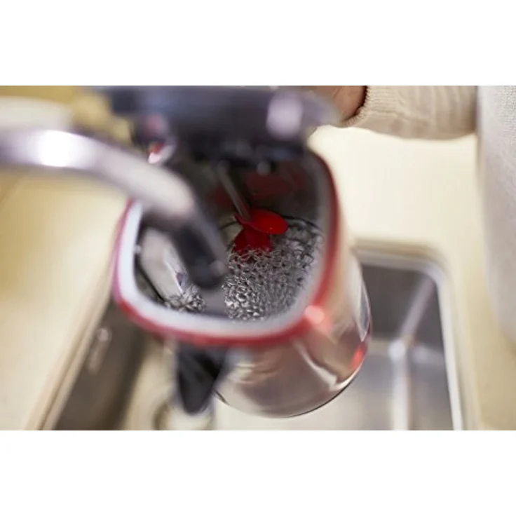 Russell Hobbs Wasserkocher, Luna rot, 1,7l, 2400W, Schnellkochfunktion, optimierte Ausgusstülle, Kalkfilter, Wasserstandsanzeige mit Füllmengenmarkierung, Teekocher 23210-70 – Bild 2