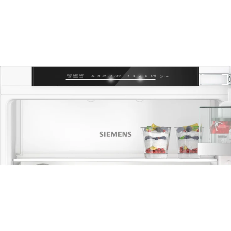 Siemens KI86NEDD0, Einbau-Kühl-Gefrierkombination mit noFrost, 178 cm, 184 Liter Nutzinhalt, weiß
