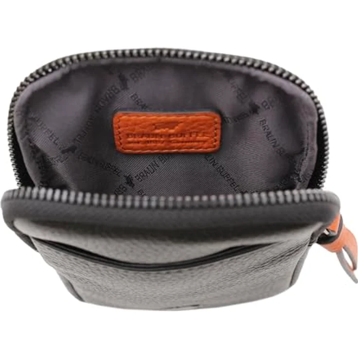 Braun Büffel Umhängetasche Novara, Smartphonefach, Schwarz – Bild 3