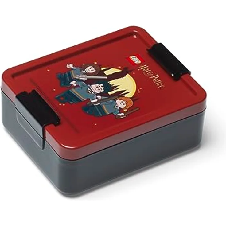 Room Copenhagen LEGO Lunchbox Harry Potter Gryffindor, Lunchbox mit Gryffindor-Design, Harry Potter Fanartikel