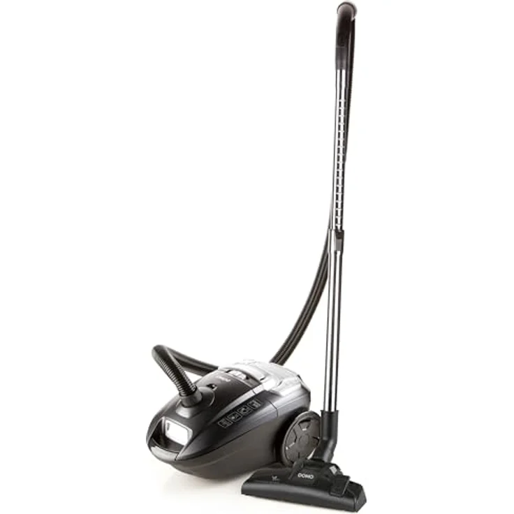 Domo DO7285S Bodenstaubsauger mit Beutel, 700 Watt, 10 m Aktionsradius, anthrazit – Bild 3
