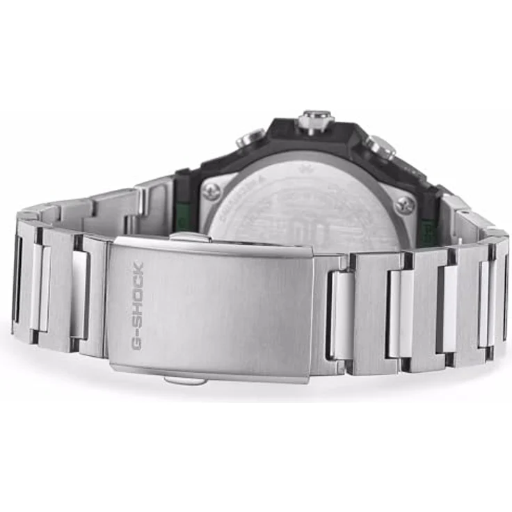 Casio G-Shock G-Steel GST-B1000D-3AER, Solar-Quarzuhr aus Edelstahl mit Bluetooth-Verbindung, silber – Bild 4