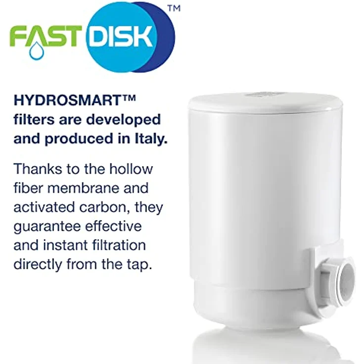 Laica Wasserhahnfilter FR01M01, effektiver Wasserfilter mit 1200 Litern Filterkapazität, weiss – Bild 6