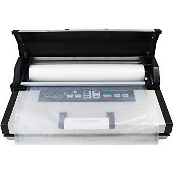 Maxxo VM Master Profi Vakuumierer 25 l/min 350 Watt Automatik Vakuumiergerät Edelstahl bis 40 cm, ideal für Metzgereien und Großküchen – Bild 4
