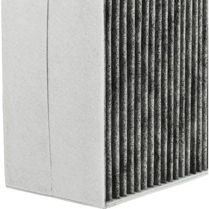 VHBW Aktivkohlefilter kompatibel mit Siemens LF21BB550/01, LF21BB550, LF21BA582W/01, LF21BA582/02 - 22,7 x 18,9 x 10 cm, weiß/grau - für Umluftbetrieb – Bild 6