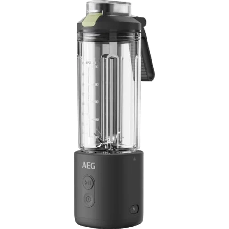 AEG PB4-1-2CG Kabelloser Minimixer, kompakt und leistungsstark, Charcoal Grey – Bild 1
