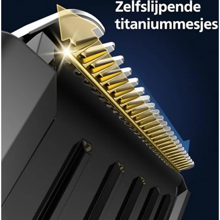 Philips Series 9000 HC9450/15 Haarschneidemaschine 3 Kammaufsätze Titan-Klingen Memory-Funktion – Bild 3