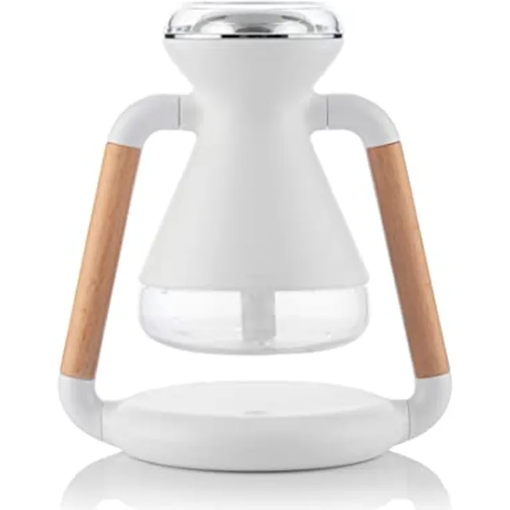 InnovaGoods Luftbefeuchter, Aroma Diffuser und kabelloses Ladegerät, 3-in-1 Misvolt