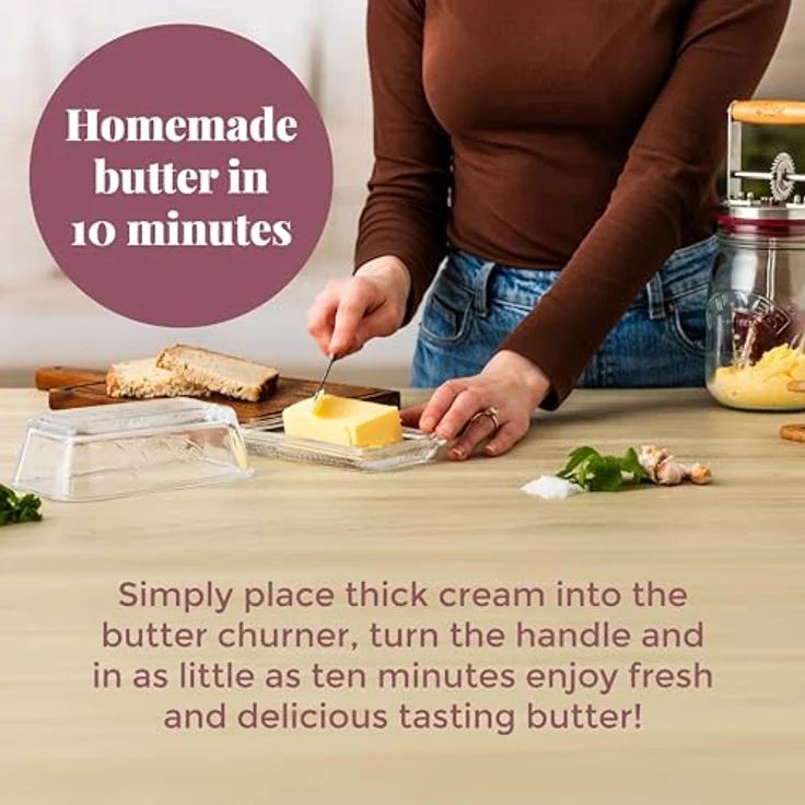 Kilner 0025.352 Butter Fass-Hersteller, glas, transparent – Bild 7
