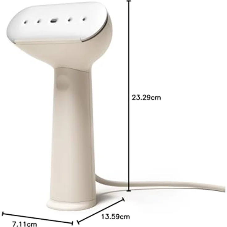 Steamery Dampfbürste Cirrus No. 3 Iron CI30201EU, 1200 W, beige - Hybrid aus Steamer und Bügeleisen – Bild 8