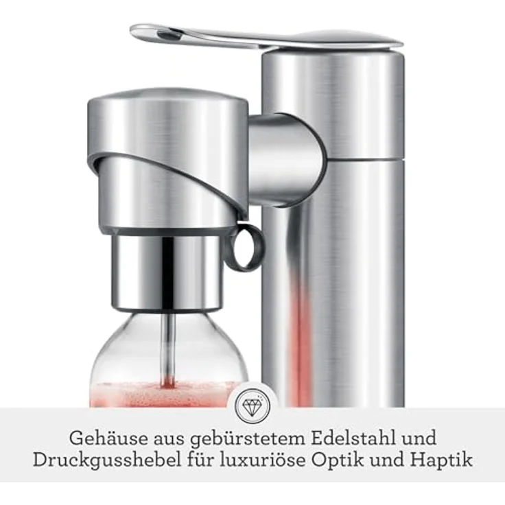 Sage InFizz Fusion, Wassersprudler, Schwarz, inkl. FusionCap! – Bild 8