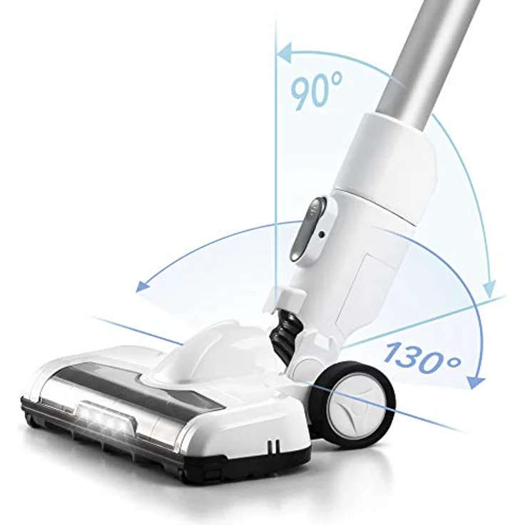 Trotec VC 150 E Handstaubsauger, 40 min Akkubetrieb, kabellos, weiß – Bild 4