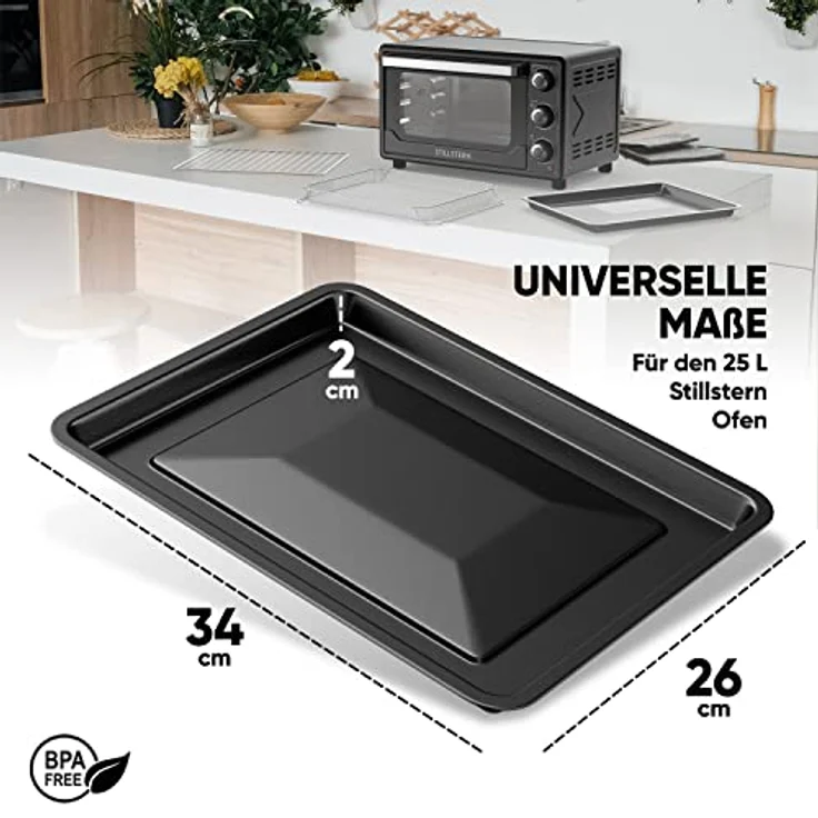 Backblech für Stillstern 25L Minibackofen (MB25-MX 2G) – Bild 3