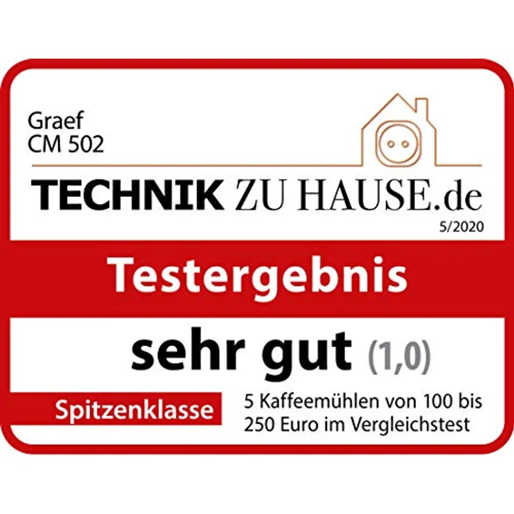 Graef Kaffeemühle CM502, Kaffeemühle, Schwarz – Bild 10