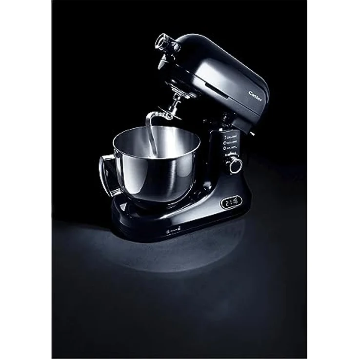 Catler KM8013 Küchenmaschine – 1200-W-Motor, integrierte Waage, 6 Geschwindigkeiten + Pulsfunktion, 5-Liter-Edelstahlschüssel, robustes Metallgehäuse, inklusive Zubehör – Bild 4