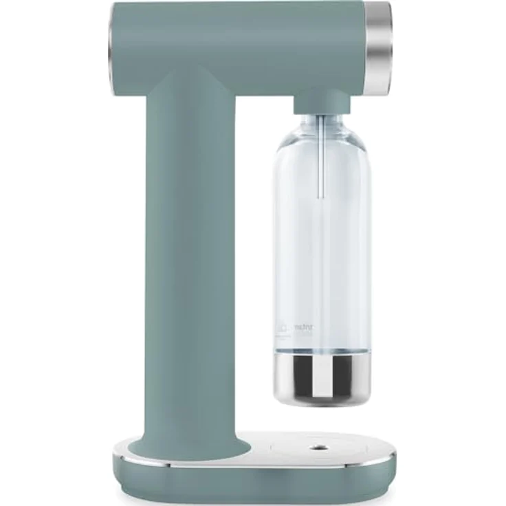 Smeg SKC01EGM Soda Maker, rutschfeste Füße, platzsparendes Design, 800 ml, Smaragdgrün – Bild 5