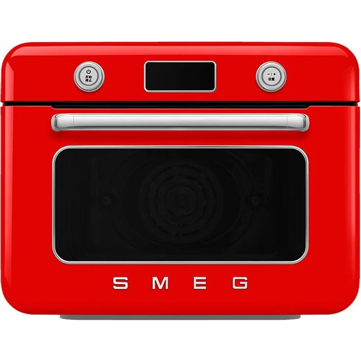 Smeg Multiofen COF01RDEU, Minibackofen mit Galileo-Backofentechnologie, rot – Bild 1