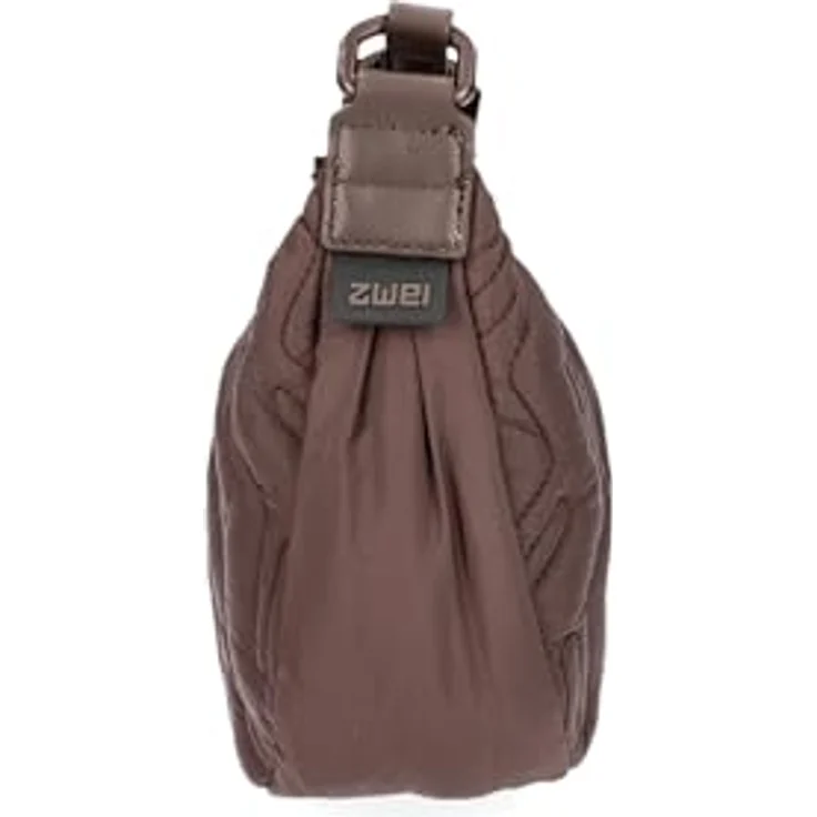 Zwei Cleo Umhängetasche 30 cm, braun, 100% Nylon, 30 cm x 10 cm x 15 cm – Bild 4