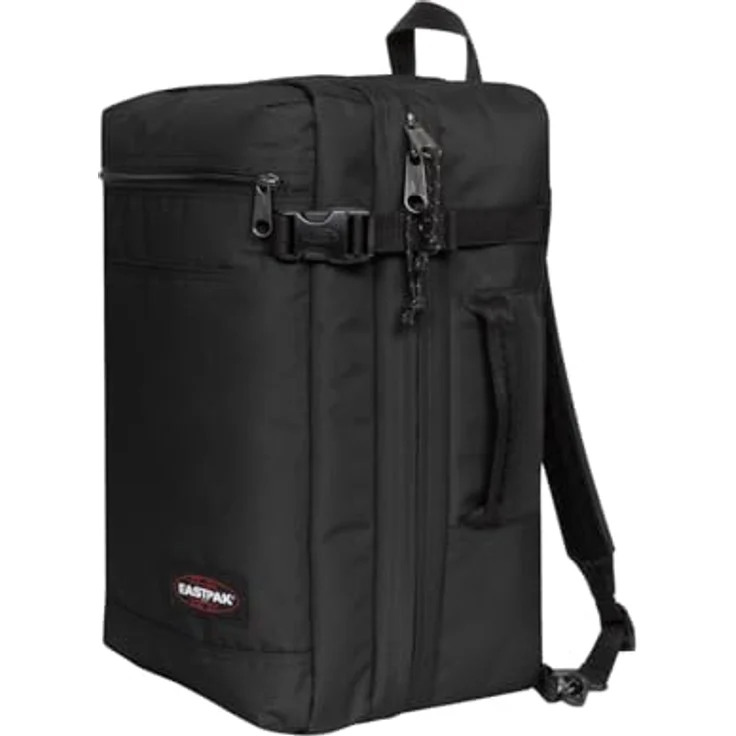 Eastpak Transit'r Pack, Weekender Reiserucksack mit Laptopfach, 44 cm, schwarz – Bild 5