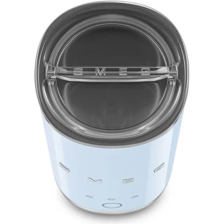 Smeg MFF02PBEU Milchaufschäumer, drei Programme für heiße und kalte Milch, Pastellblau – Bild 6