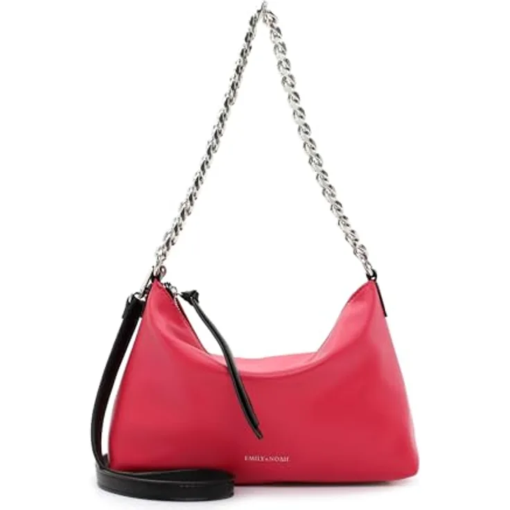 Emily & Noah Kerstin Schultertasche, 29 cm, pink, 100% Polyurethan