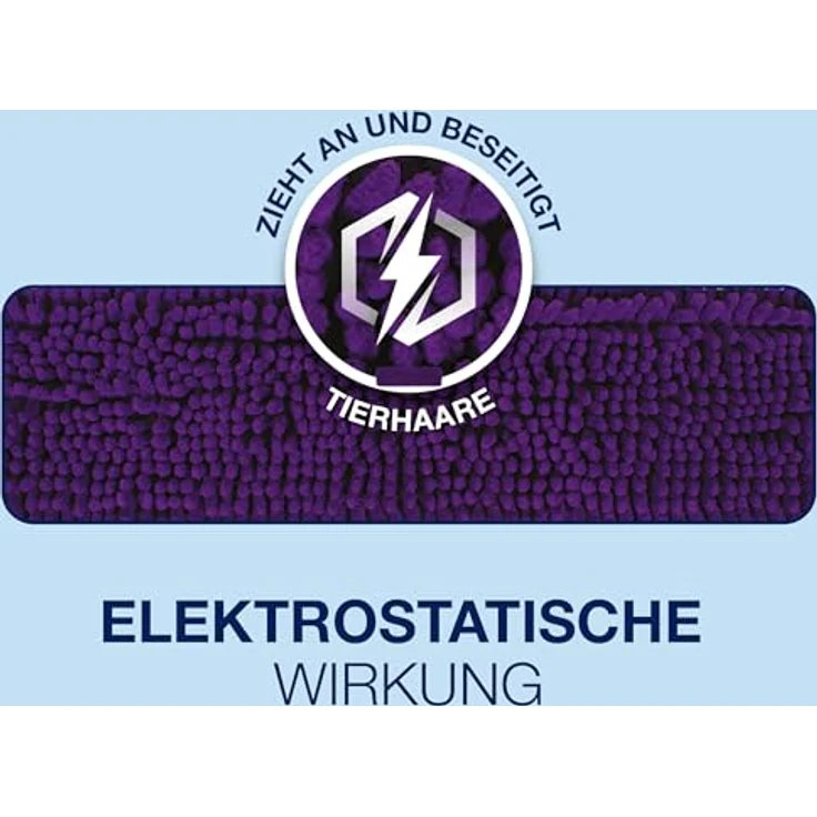 Bona Pet System Mikrofaser Sweeping Pad, elektrostatische Wirkung, waschbar, für Holz- und Hartböden - Preisvergleich – Bild 2
