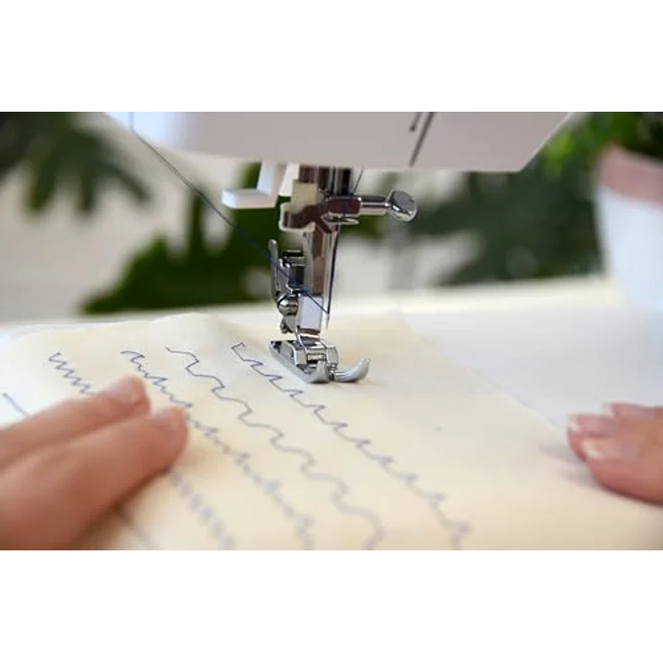 Bernette Freiarm-Nähmaschine sew&go 3, 19 Programme, Einfädelautomatik, einstellbar Stichlänge Fadenspannung Nähfußdruck, Swiss Design, LED-Nählicht, 4 Stufen Knopflochautomatik - Preisvergleich – Bild 6