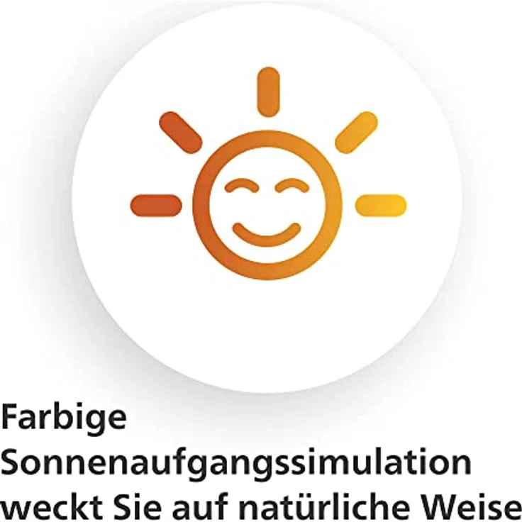 Philips Wake-up Light HF3519/01, Sonnenaufgangssimulation mit 20 Helligkeitseinstellungen, integriertes UKW-Radio, natürliche Wecktöne, dimmbares Licht – Bild 5