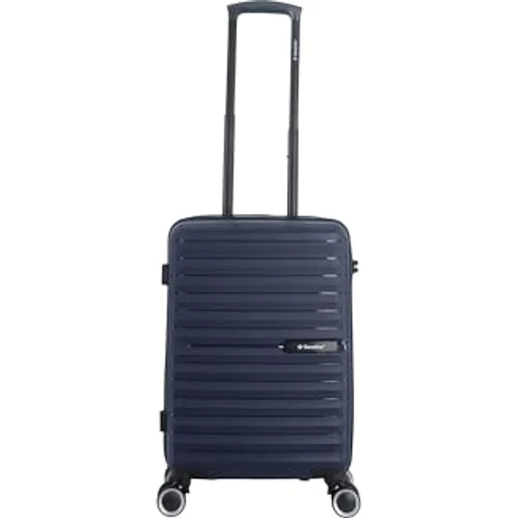 SAXOLINE Unisex Suitcase Fiesta, robuster Koffer aus Polypropylen mit TSA-Schloss und leichten Doppelrollen, komplett gefüttert – Bild 1