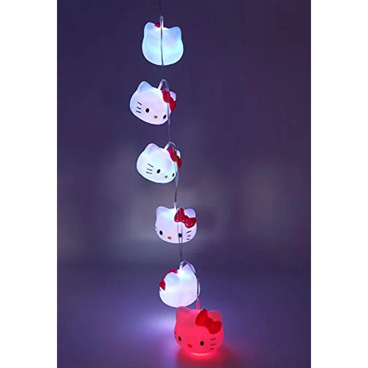 Teknofun Kitty Girelande Lumineuse 1.05m, Weiß – Bild 2